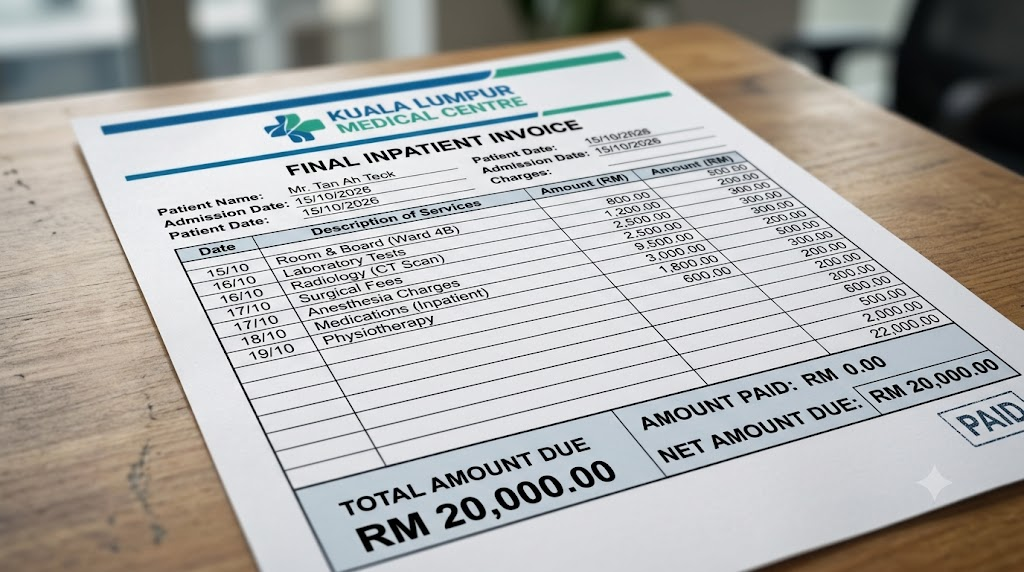co-pay medical card claim example
